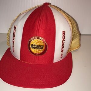 Vintage 90’s Houston Rockets lucky stripes hat